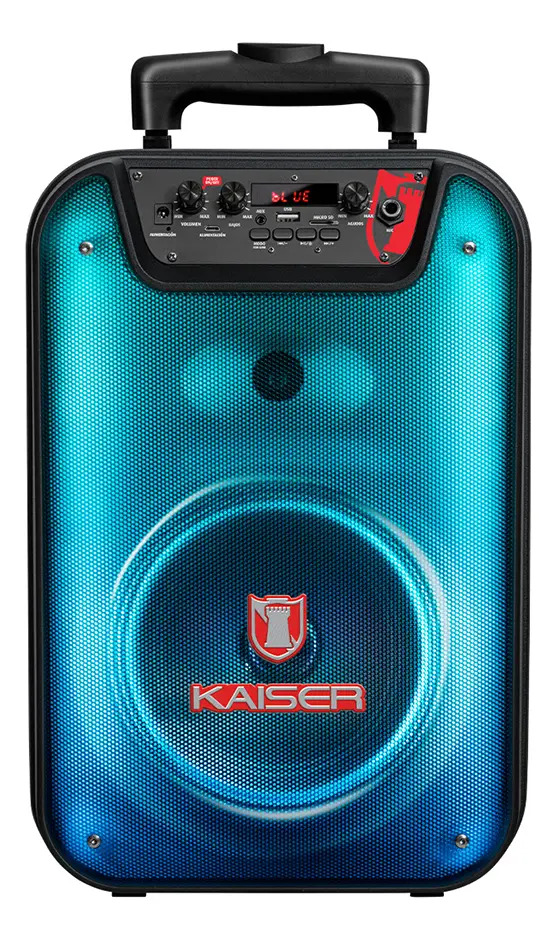 Bafle 8 Pulga Kaiser 6500 W Rms Micrófono Alámbrico Ksw-3508