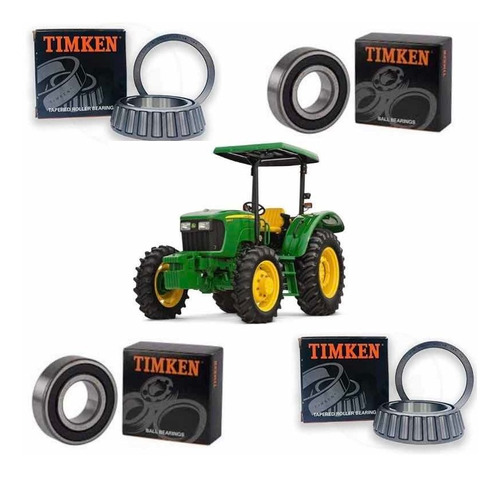 Kit De Baleros Timken Para Corona Y Piñon Jonh Deere S 5000