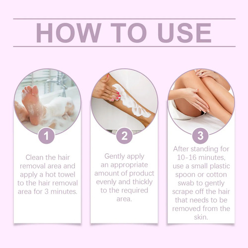 Crema Depilatoria Suave Para Todo El Cuerpo Para Hombres Y M