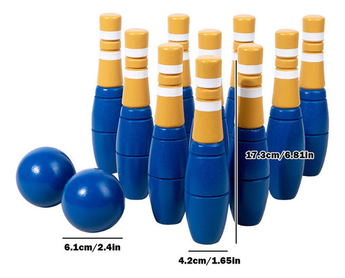 Mz Juego De Bolos En El Patio Trasero Juego De Bolos De