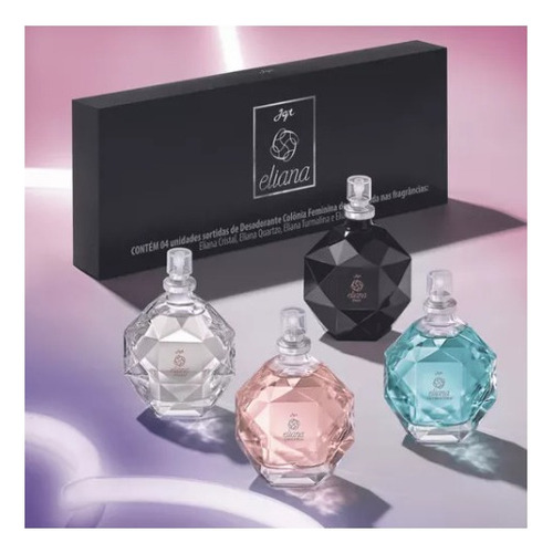 Coleção Completa Eliana Jequiti 04 Perfumes