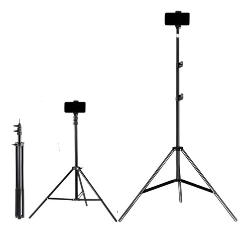 Tripé Multifuncional Para Camera Telefone Ring Light