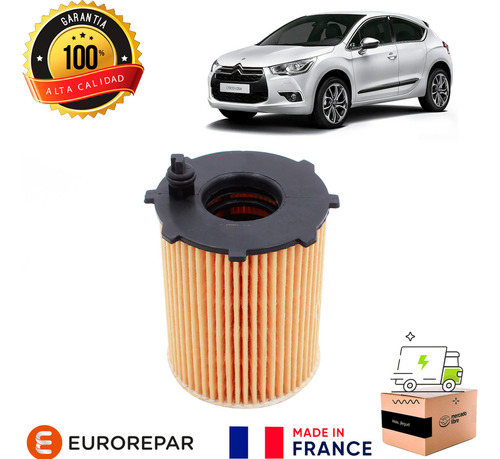 Filtro Aceite Para Citroen Ds4 1.6 Dv6dt 2018 2022 Sohc