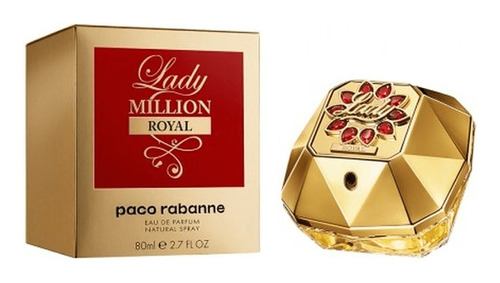 Lady Million Royal Paco Rabanne Mujer Edp 80ml  -original-