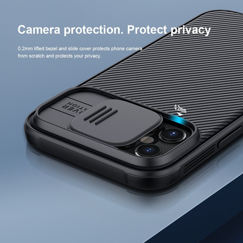 Carcasa Nillkin Camshield Pro Para iPhone 12 /pro/ Pro Max
