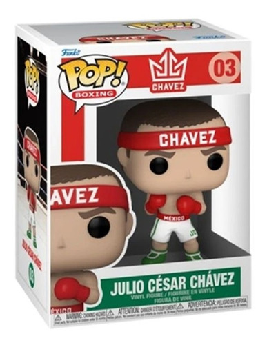 Funko Pop - Box Legends - Julio Cesar Chavez (03)