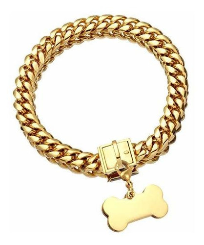 Jewelry Kingdom 1 Collar De La Cadena Del Perro De 5x7pk