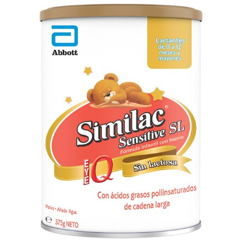 Similac Iq Sensitive 375 G Sin Lactosa