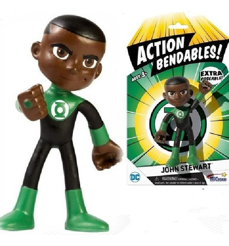 Libro - Muñeco Action Flexible! -linterna Verde - Dcics