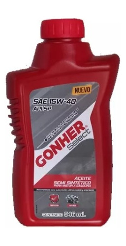 Aceite 15w40 Semi Sintetico Gonher