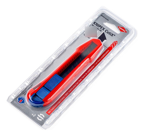 Cuchilla Cutter Knipex Cutix Profesional Retráctil Snap Off 