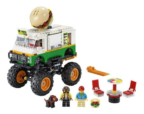 Brinquedo Lego - Caminhão Gigante De Hambuguer
