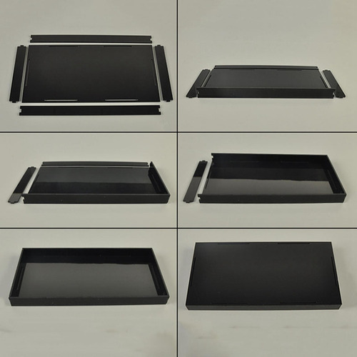 2 Pieces Acrylic Display Box Multipurpose Cases For