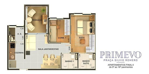 Apartamento Com 1 Dormitório(s) Localizado(a) No Bairro Tatuapé Em São Paulo / São Paulo - 6431:911881