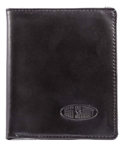 Skinny Metro Leather Wallet Bi-fold Slim, Con Capacidad Para