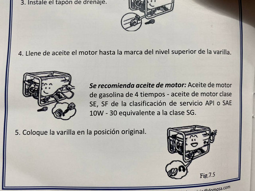 Generador A Gasolina 3.5 Kva Domosa Cod: 2225511