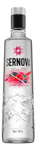 Vodka Sernova Wild Berries de frutos del bosque 700 ml