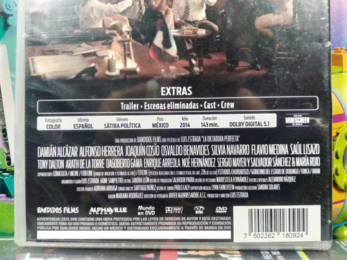 Pelicula La Dictadura Perfecta Luis Estrada Dvd (Usado)