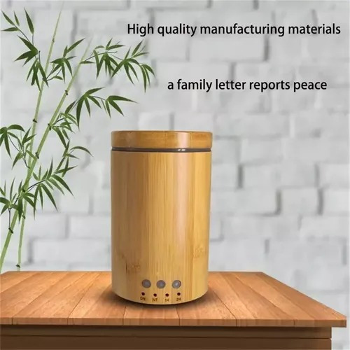 Now Solutions | Difusor Ultrasonico De Bambu Para Aceites