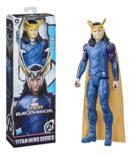 Muñeco 29cm  Titan Hero Series  Loki Marvel Hasbro 