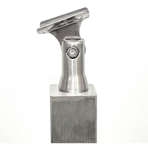 Soporte Estampado Articulado Para Pasamanos Pack X 2-a. Inox Color Acero inoxidable