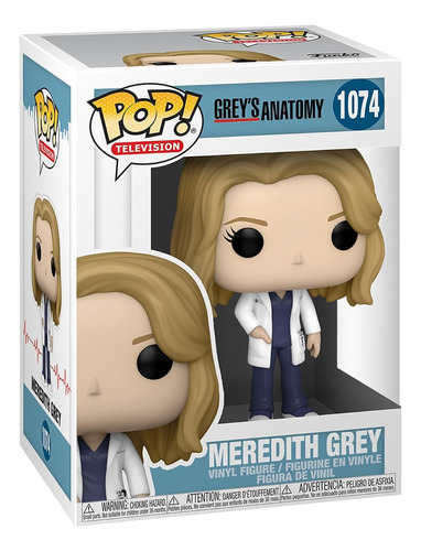 Funko Pop Original Meredith Grey Grey's Anatomy Serie