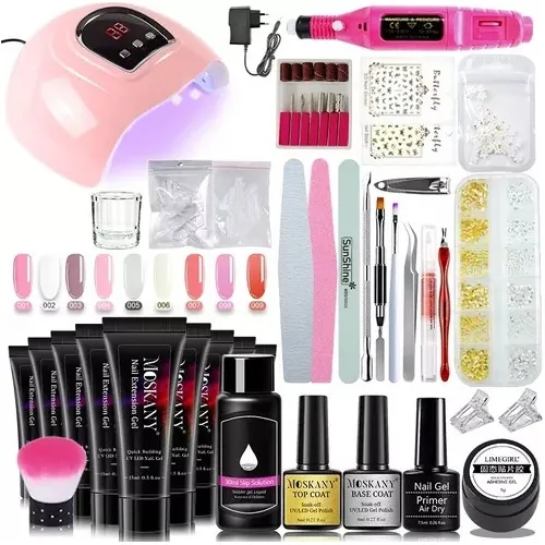 comprar Kit Polygels Para Extensión De Uñas, Kit De Esmaltes De Uñas