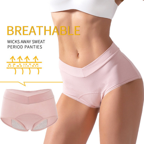 Bragas Menstruales A Prueba De Fugas De Talla Grande, 5 Piez