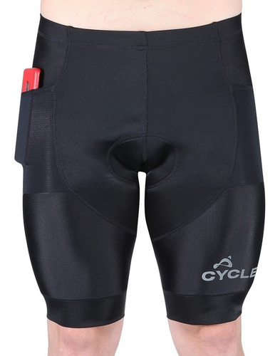 Bermuda Ciclismo Cycle7 C/ Bolso Endurance Gel