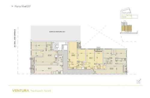 Vendo Apartamento 1 Dormitorio Con Terraza, Garaje Opcional, Entrega 10/2023, La Blanqueada