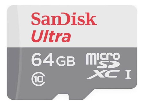 Tarjeta De Memoria Sandisk Ultra 64gb Microsdxc Uhs-1 Con Ad