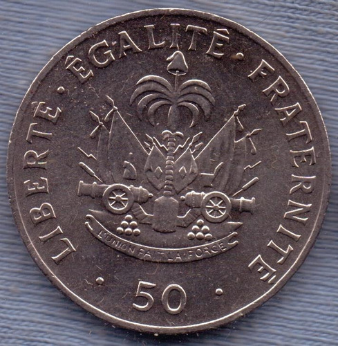 Haiti 50 Cents 1991 * Charlemagne Peralte *