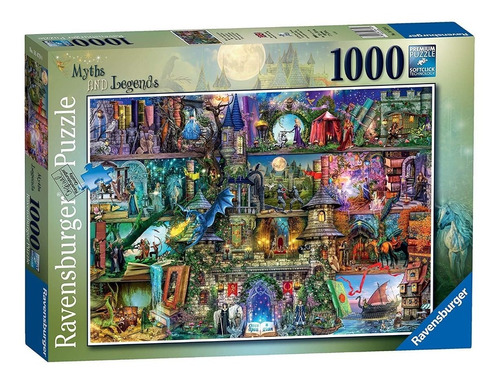 Rompecabezas 1000 Piezas Ravensburger - Mitos Y Leyendas