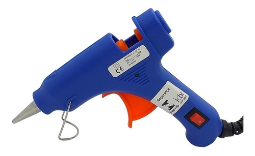 Pistola Cola Quente Artesanato Com Botão Grande Bivolt 60w