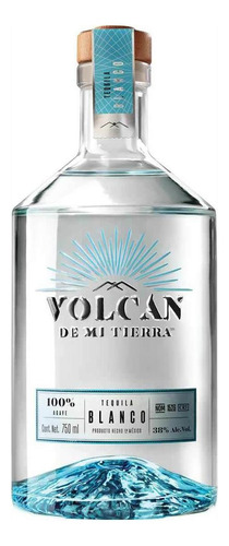 Tequila Volcán De Mi Tierra Blanco 750 Ml