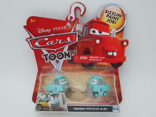 Disney Pixar Cars Toon # 5 Y 6 Orderly Pittys Pits