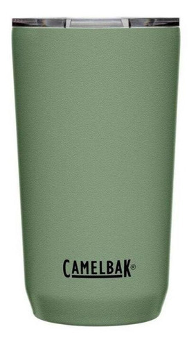 Copo Térmico Camelbak Thumbler 500ml Com Tampa - Verde Liso