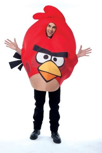 Disfraz Para Adulto Pajaro Rojo Angry Birds Talla Única | Envío gratis