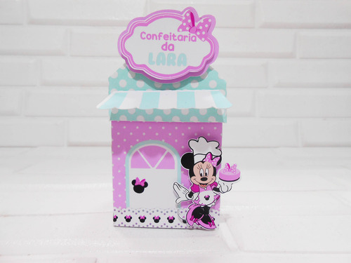 Arquivo De Corte Kit Festa Minnie Confeiteira 20