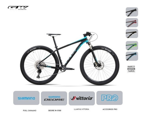 Bicicletas Gw Hawk Rin 29 Grupo Shimano Deore 1 X 11