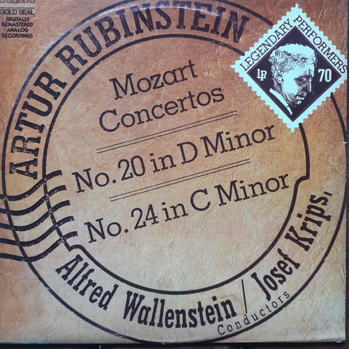 Vinilo Lp - Artur Rubinstein (mozart Concertos)