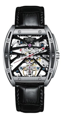 Imagen 1 de 5 de Reloj Kapriel Aerospace Automático Mecánico Acero Inox.