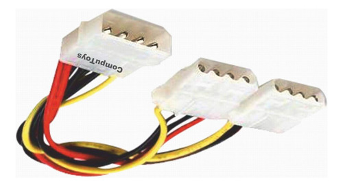 Zfte01 Duplique 1 Molex A 2 Hembras De Su Fuente Computoys