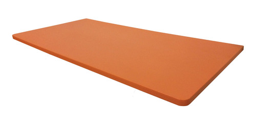 Imagem 1 de 4 de Mesa Dobrável Parede Bancada Mdf Laranja 60x45cm