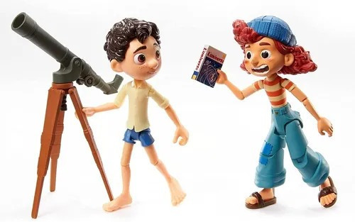 Set De Figuras Y Accesorios  - Luca Y Giulia Pixar Disney 