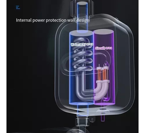 Para Ww E Calentador De Agua Eléctrico De Ducha Instantánea