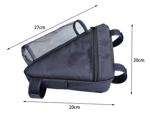 X Bolsa De Armazenamento De Quadro De Bicicleta, Bolsa De