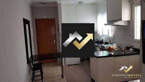 Cobertura Com 2 Dormitórios À Venda, 80 M² Por R$ 265.000 - Vila Junqueira - Santo André/sp - Co0530