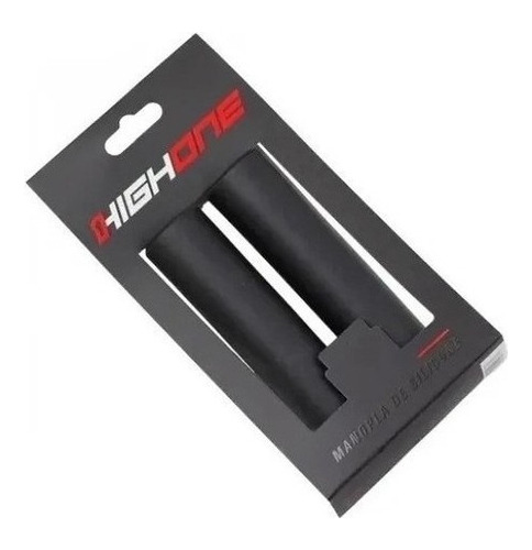 Manopla Punho Silicone High One 135mm Preto Mtb Xc Dh - Par