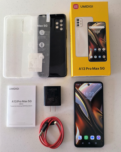 Telefono Celular 5g Dual Sim A13 Pro Max 12 Gb + 256 Gb Liberado Desbloqueado Doble Chip (Usado)